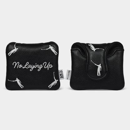 No Laying Up Dancing Waywards Mallet Putter Cover | Black