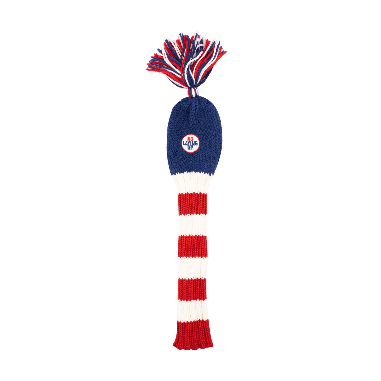 NLU x Fore Ewe Knit Driver Headcover | Red, White, and Blue
