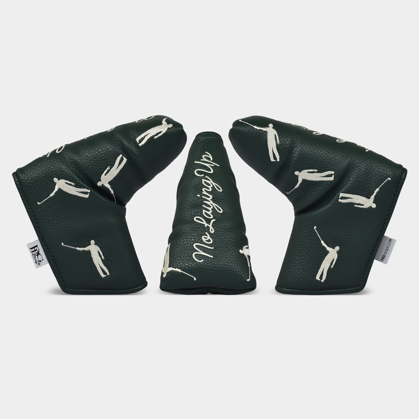 No Laying Up Dancing Waywards Blade Putter Cover | Hunter Green