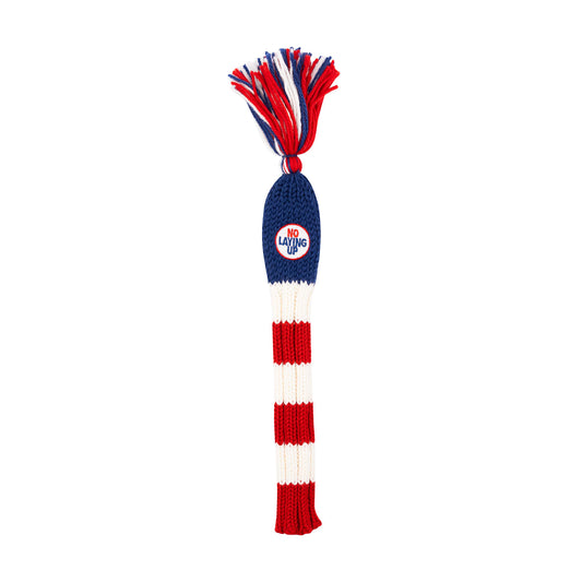 NLU x Fore Ewe Knit Hybrid Headcover | Red, White, and Blue