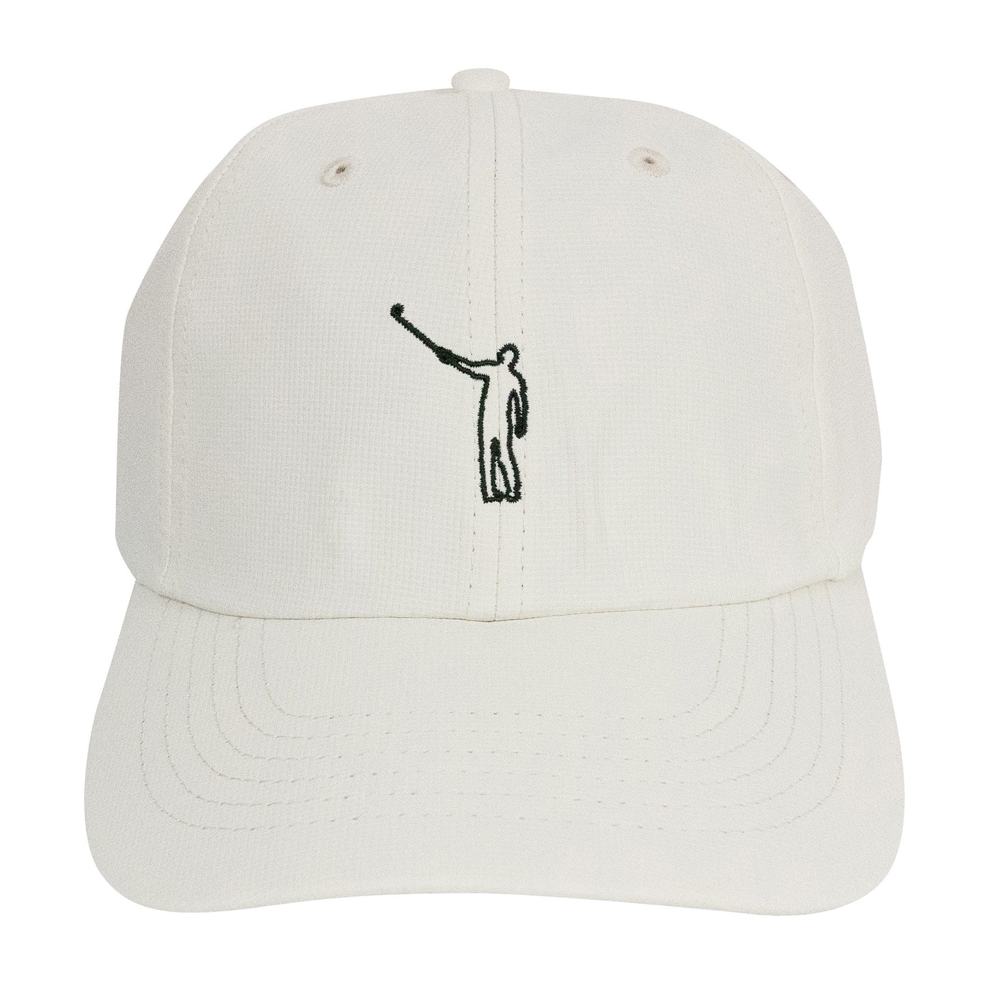 The NLU Wayward Outline Performance Hat | Macaroon w/ Dark Green