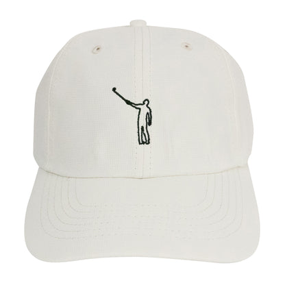 The NLU Wayward Outline Performance Hat | Macaroon w/ Dark Green