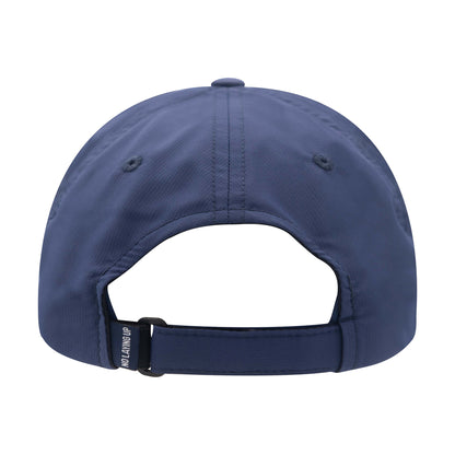 No Laying Up Custom Performance Hat | Navy w/ White Crest Logo