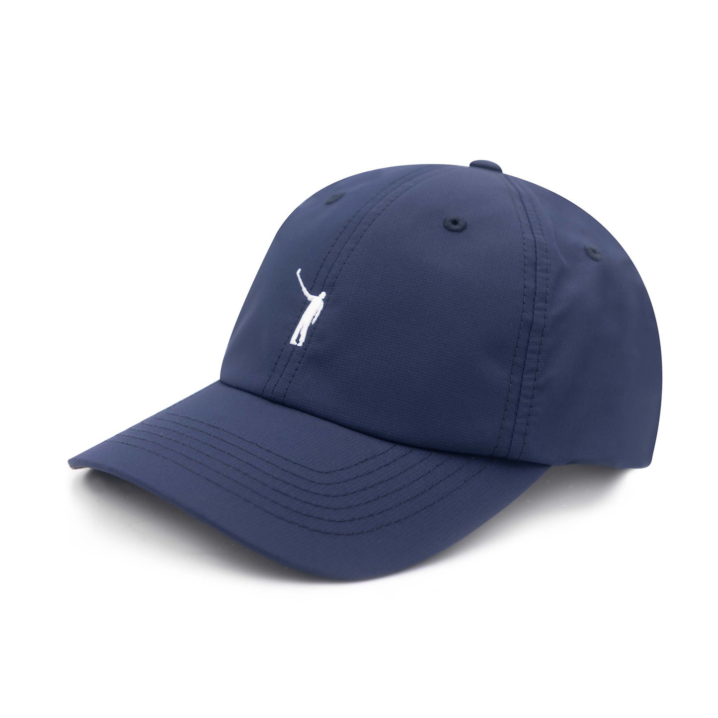 No Laying Up Custom Performance Hat | Navy w/ White Wayward Logo