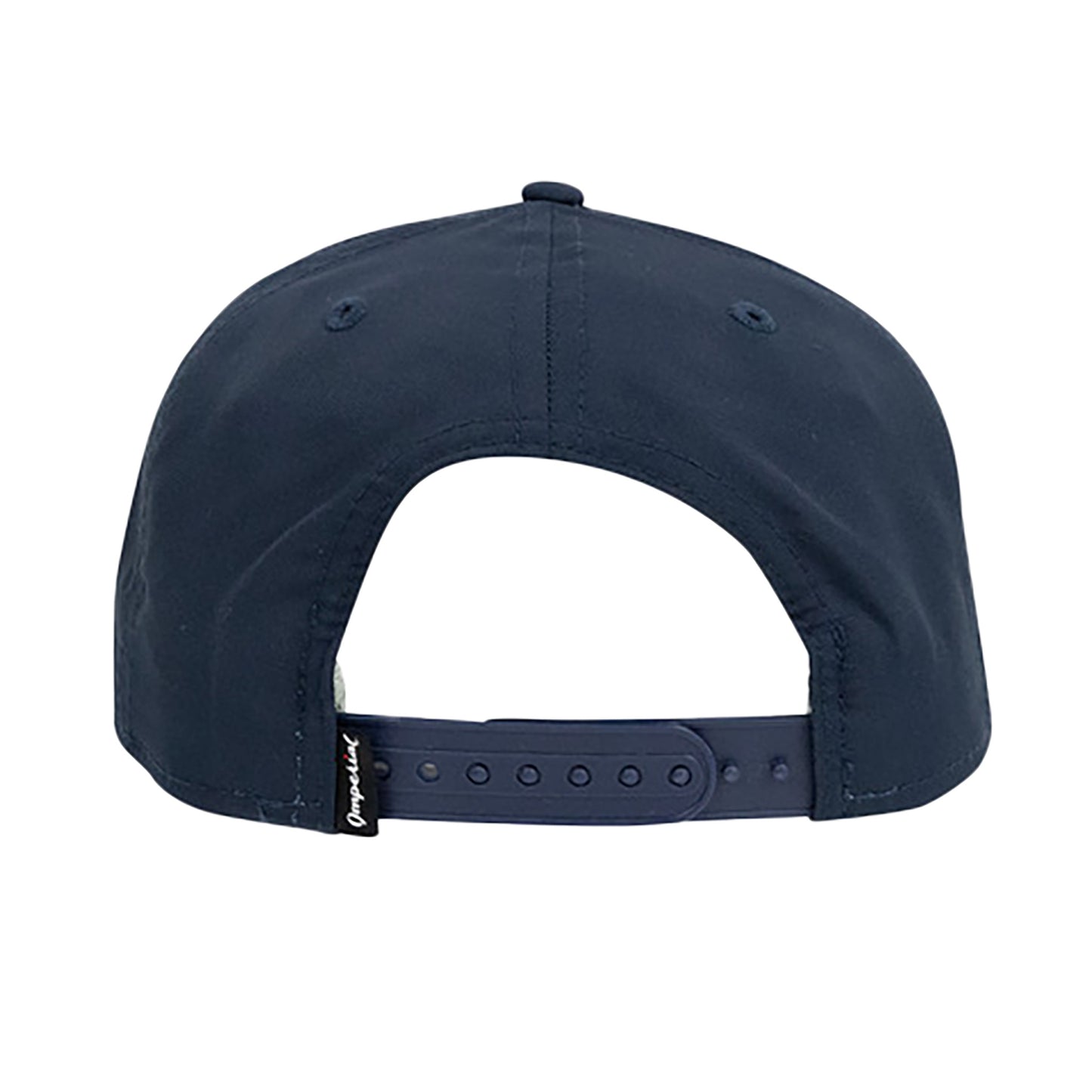 No Laying Up Modern Script Rope Hat | Navy w/ White Rope