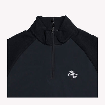 NLU x FJ Women's Hybrid Quarter Zip | Black