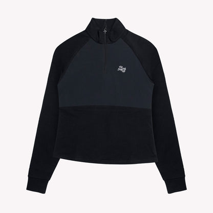 NLU x FJ Women's Hybrid Quarter Zip | Black
