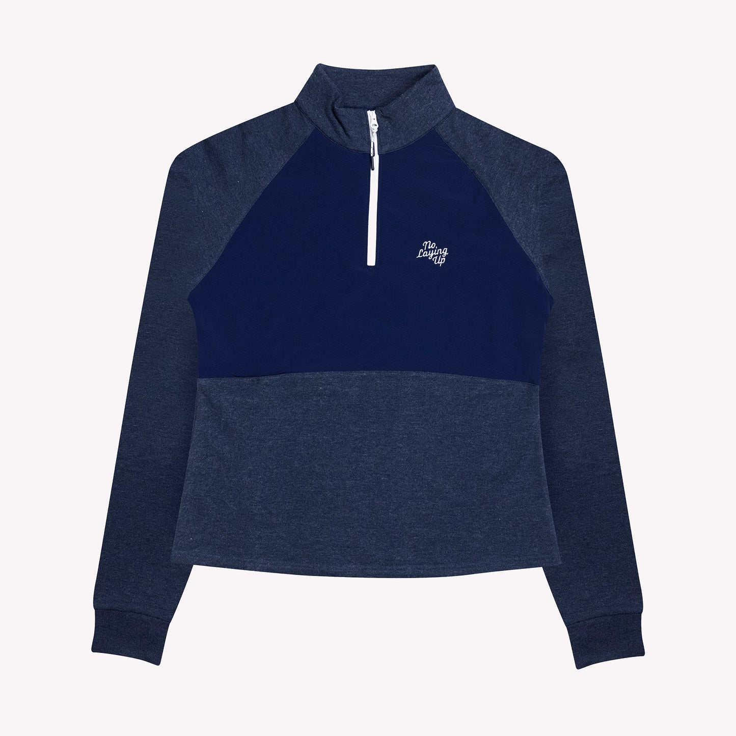 NLU x FJ Women's Hybrid Quarter Zip | Navy