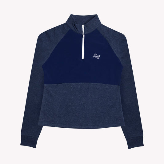 NLU x FJ Women's Hybrid Quarter Zip | Navy