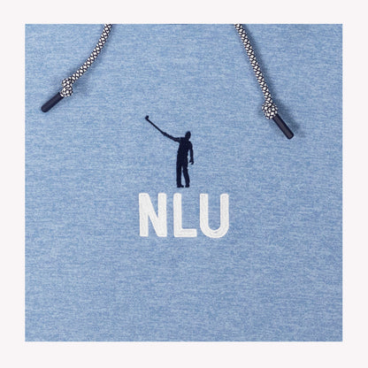 NLU x Rhoback Hesi Hoodie | Heathered Potomac Blue