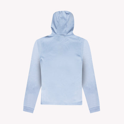 NLU x FJ Lightweight Hoodie - JUNIORS | Sky Blue w/ Small Script nlu