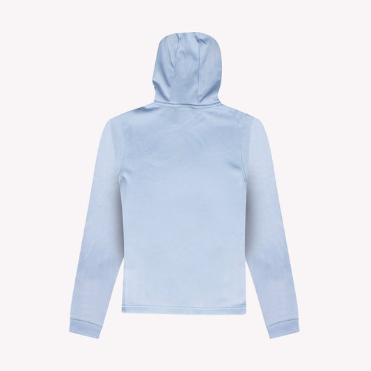 NLU x FJ Lightweight Hoodie - JUNIORS | Sky Blue w/ Small Script nlu