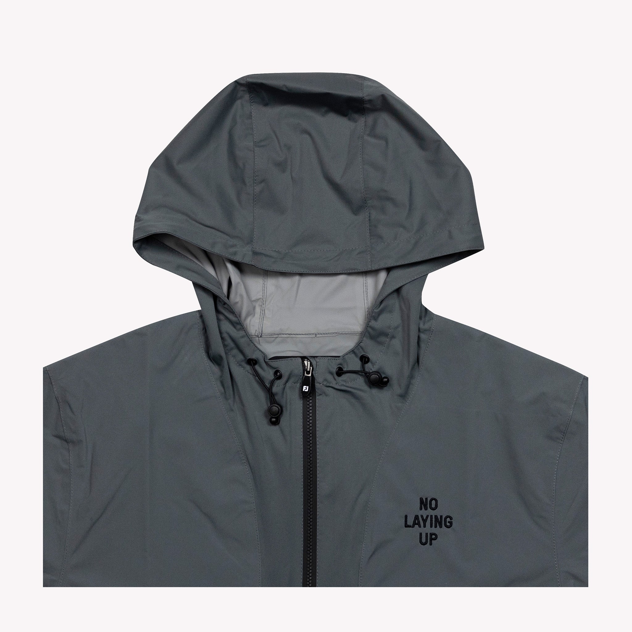 NLU x FJ Hydrolite X Rain Hoodie | Charcoal – No Laying Up