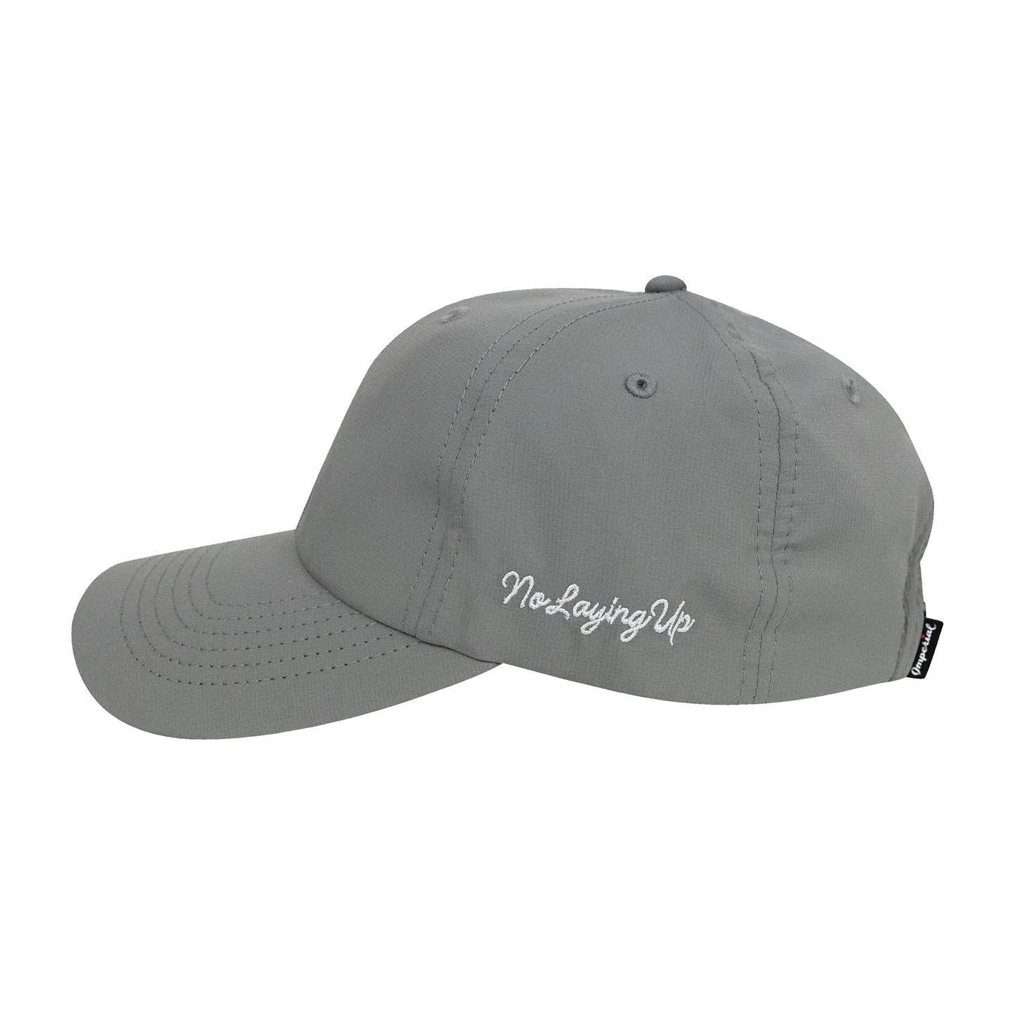 The No Laying Up Hat w/ Wayward and Script Logos | Frost Grey w/ Sand