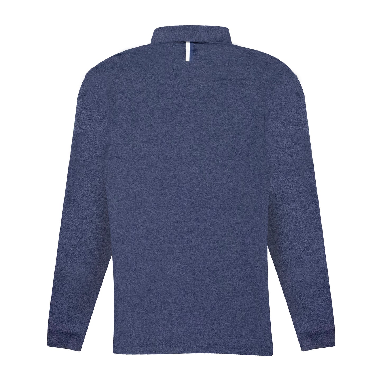 NLU x Rhoback Performance Long Sleeve Polo | Annapolis Blue