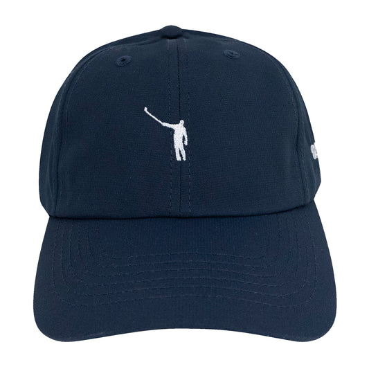 The No Laying Up Hat w/ Wayward and Script Logos | Navy w/ White
