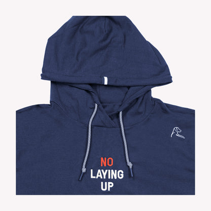 NLU x Rhoback Hoodie | Heathered Fleet Navy