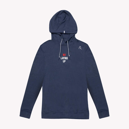 NLU x Rhoback Hoodie | Heathered Fleet Navy