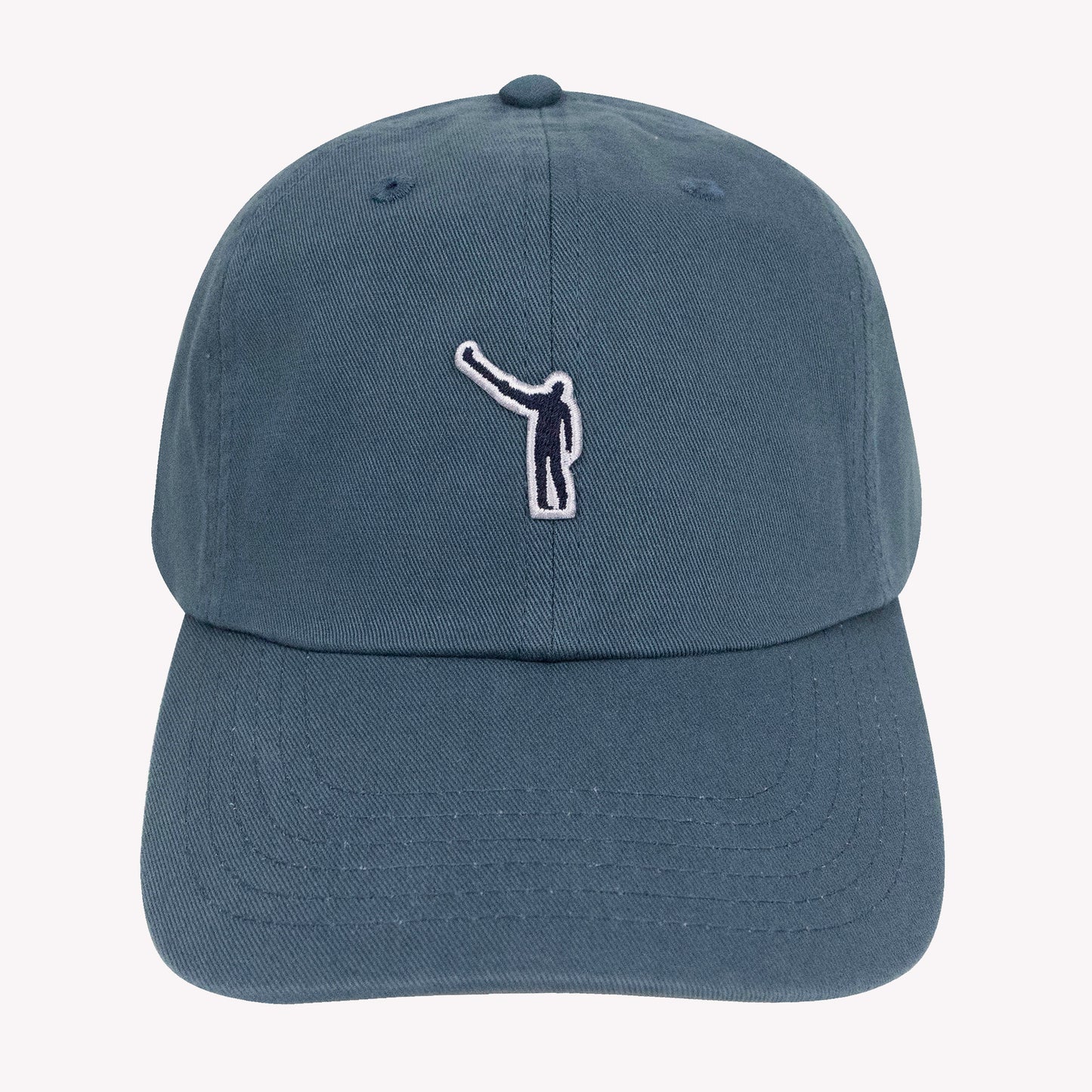 No Laying Up Cotton Dad Hat | Breaker Blue w/ Wayward Drive Micropatch