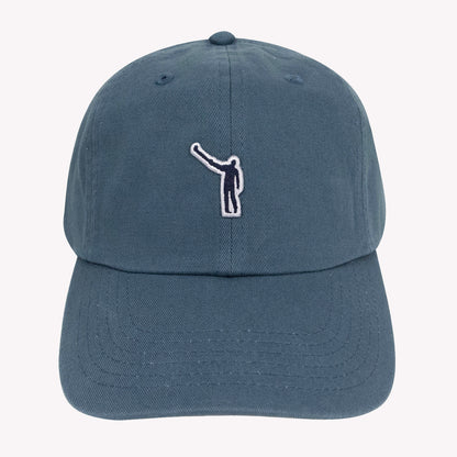 No Laying Up Cotton Dad Hat | Breaker Blue w/ Wayward Drive Micropatch
