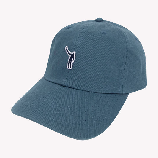 No Laying Up Cotton Dad Hat | Breaker Blue w/ Wayward Drive Micropatch