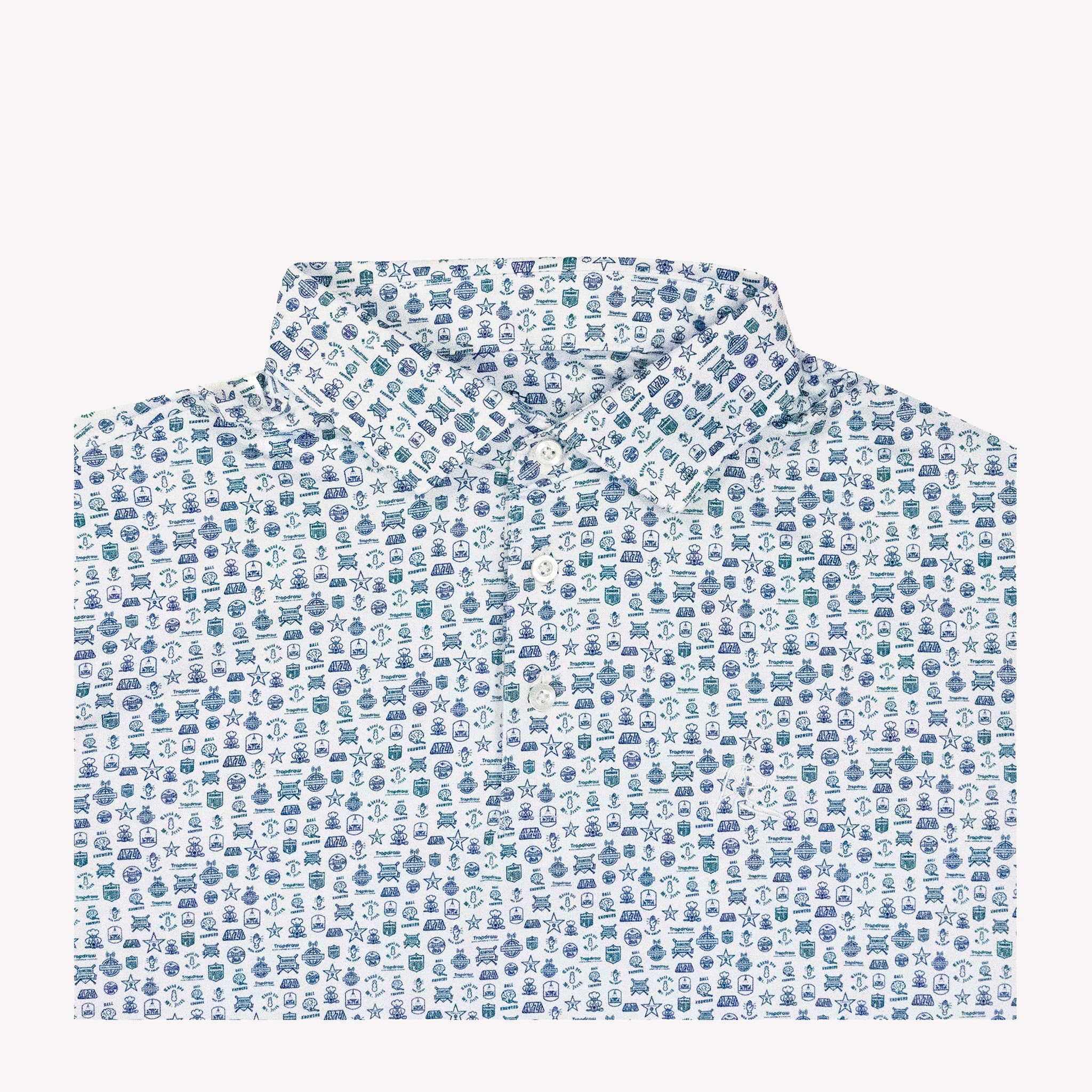 NLU x Rhoback Performance Polo | The TrapDraw – No Laying Up