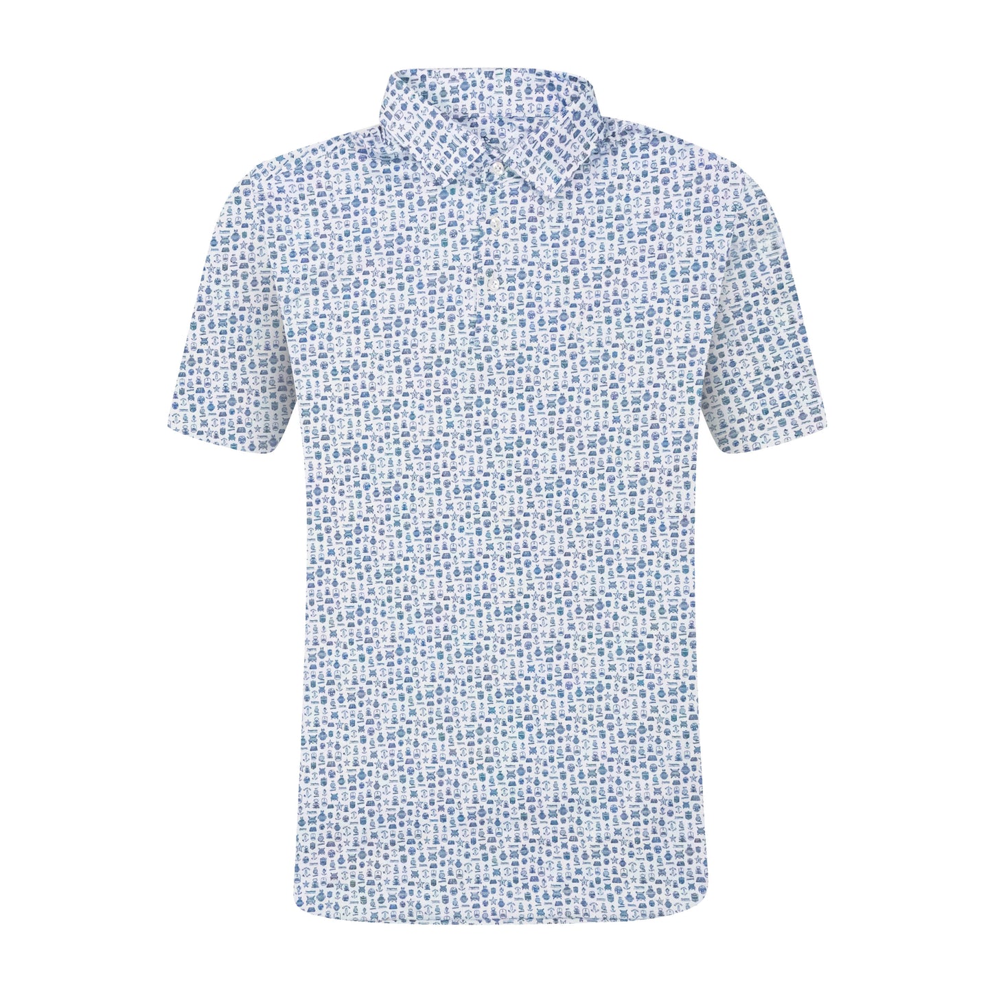 NLU x Rhoback Performance Polo | The TrapDraw