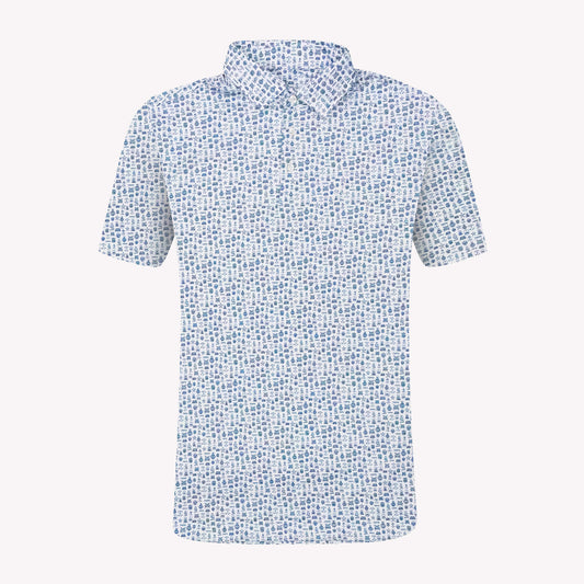 NLU x Rhoback Performance Polo | The TrapDraw