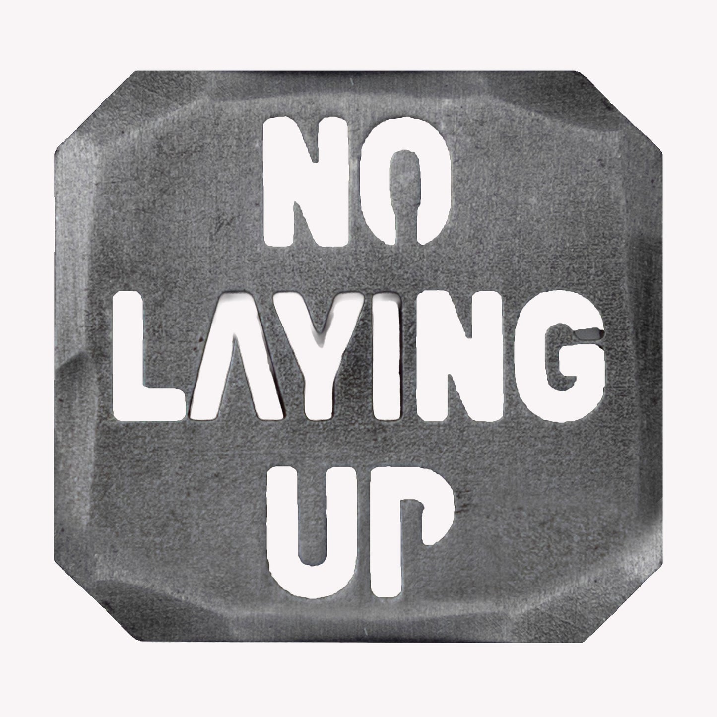 NLU x Seamus No Laying Up Cutout Ball Marker | Steel
