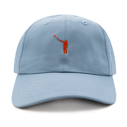 The No Laying Up Performance Hat | Breaker Blue w/ Rust Wayward Drive