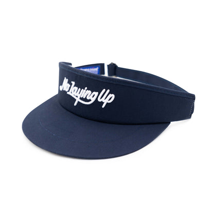 NLU Modern Script Tour Visor | Navy w/ White