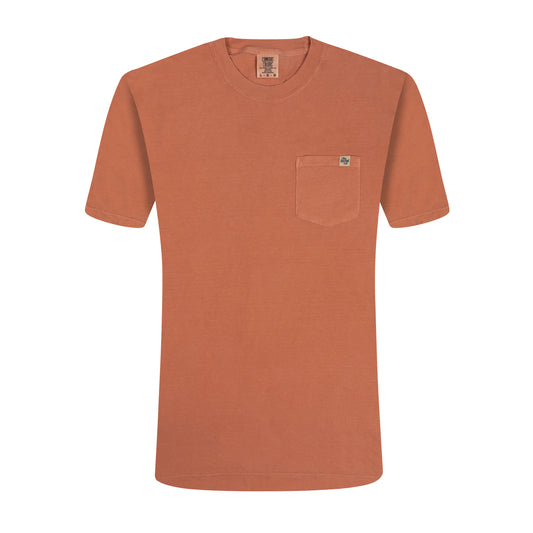 No Laying Up Minimalist Pocket T-shirt | Terracotta