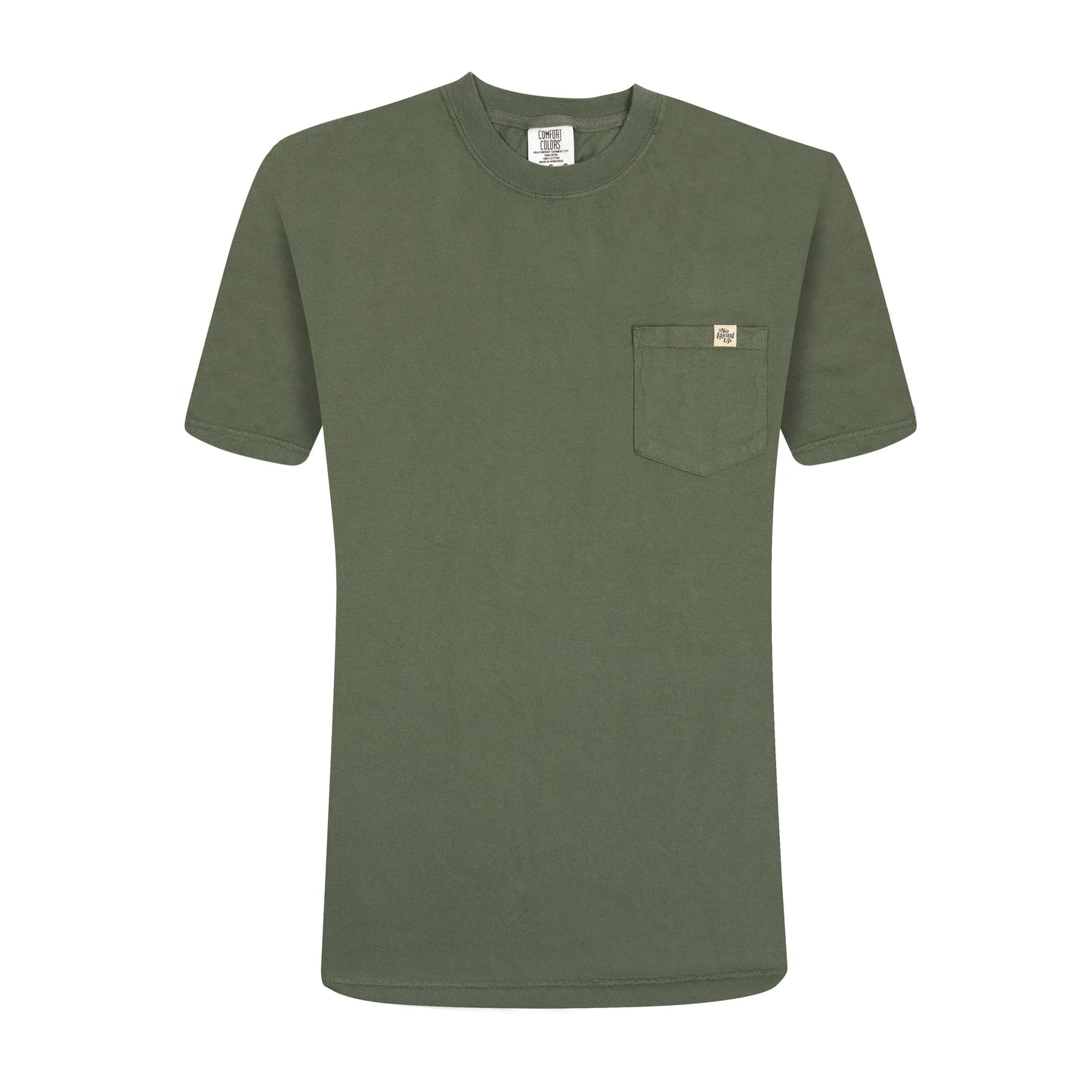 No Laying Up Minimalist Pocket T-shirt | Sage Green