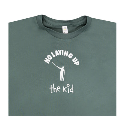 No Laying Up "The Kid" Youth T-Shirt | Basil Green