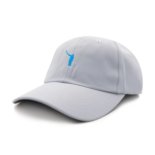 The No Laying Up XL Performance Hat | Fog w/ Summer Blue Wayward