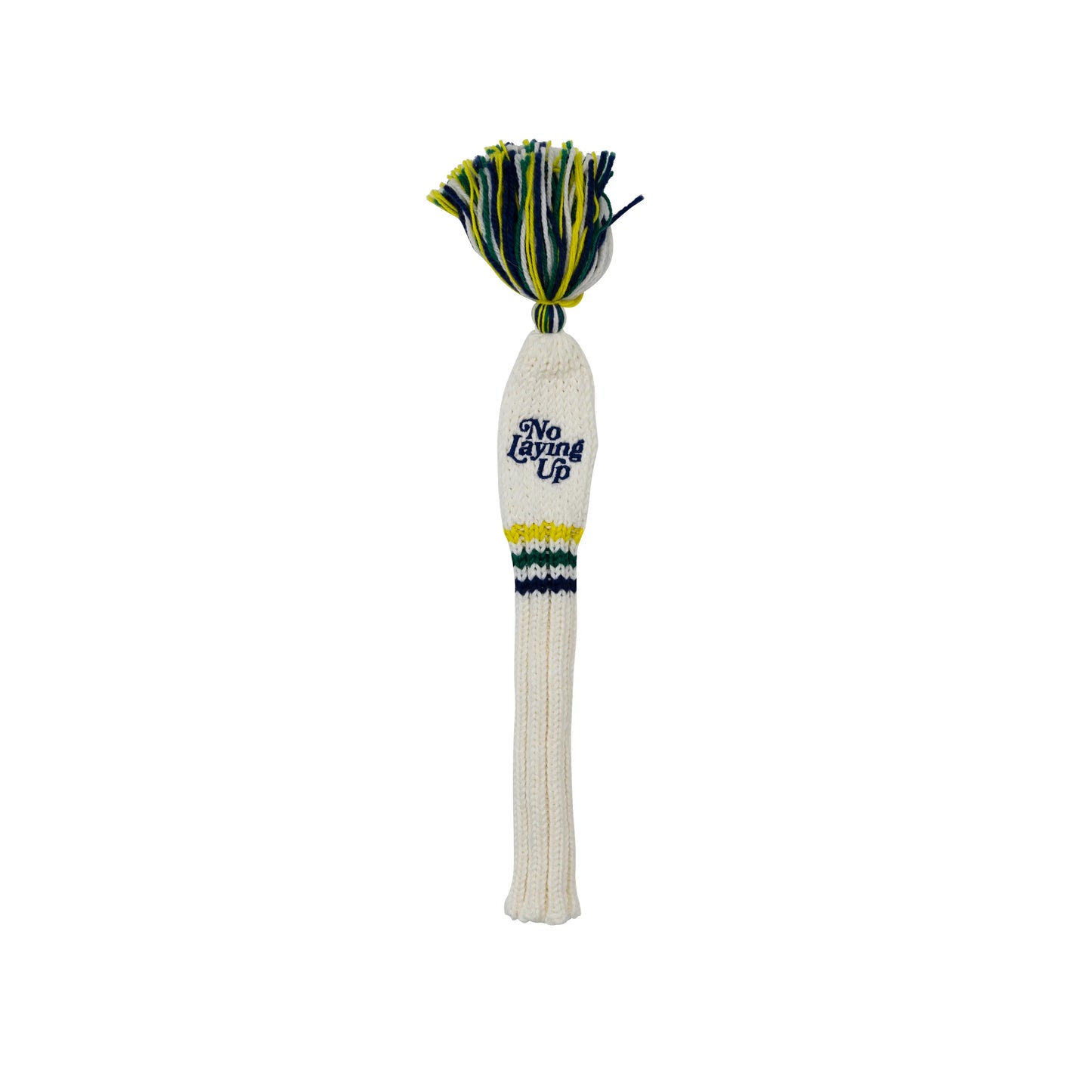 NLU x Fore Ewe Knit Hybrid Headcover | White, Green, & Yellow