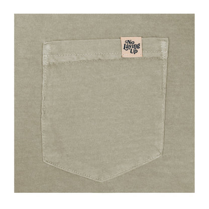No Laying Up Minimalist Pocket T-shirt | Sandstone