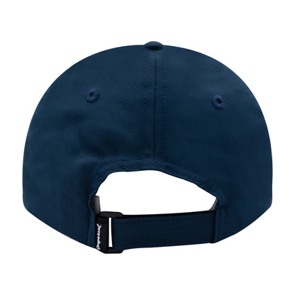 The No Laying Up Performance Hat w/ Dual Logos | Navy w/ White Wayward Drive and Modern Script