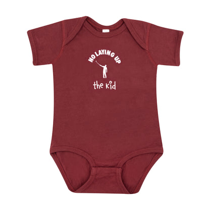 No Laying Up "The Kid" Onesie | Maroon