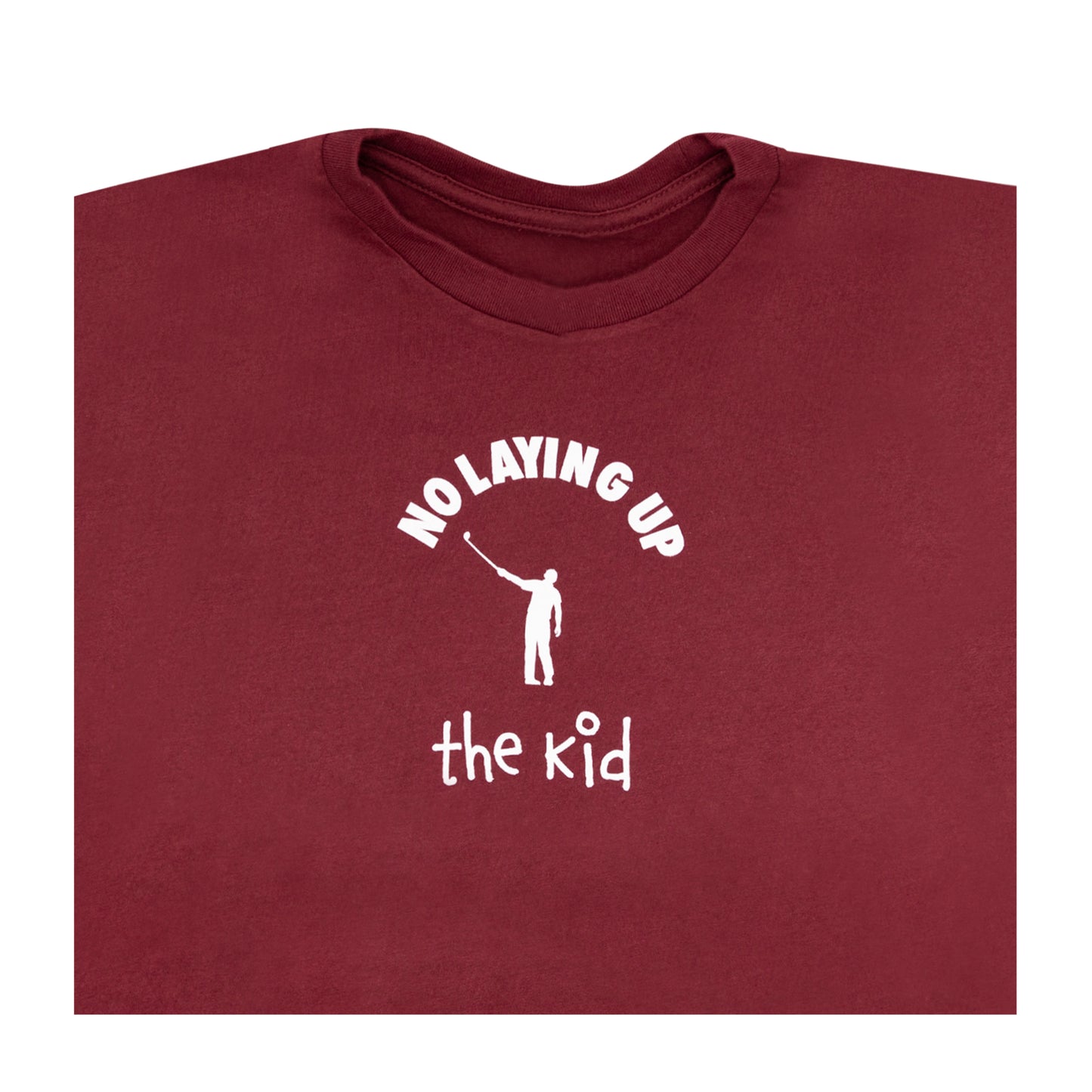 No Laying Up "The Kid" Youth T-Shirt | Maroon