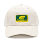 NLU Spring Airline Dad Hat - Imperial Zero| Putty w/ Green & Yellow Patch