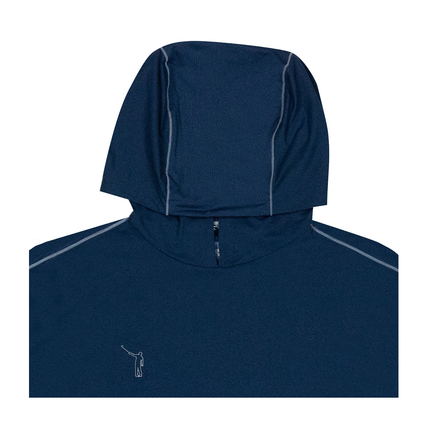NLU x FJ TempoSeries Blocked Sun Hoodie | Denim