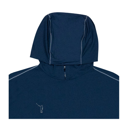 NLU x FJ TempoSeries Blocked Sun Hoodie | Denim