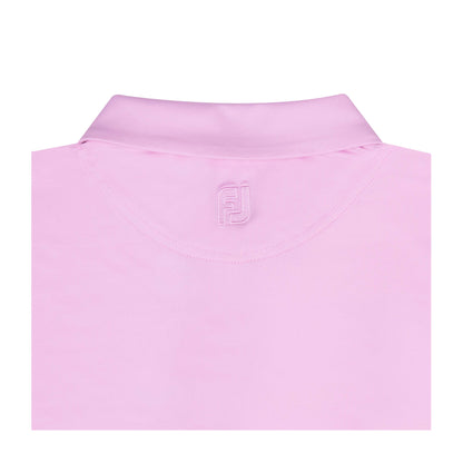 NLU x FJ Ladies Solid Short Sleeve Polo | Light Pink