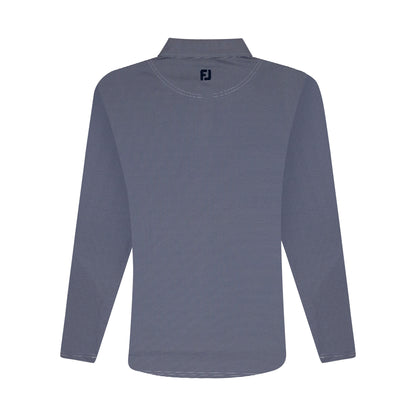 NLU x FJ Long Sleeve Sun Protection Polo | Navy & White
