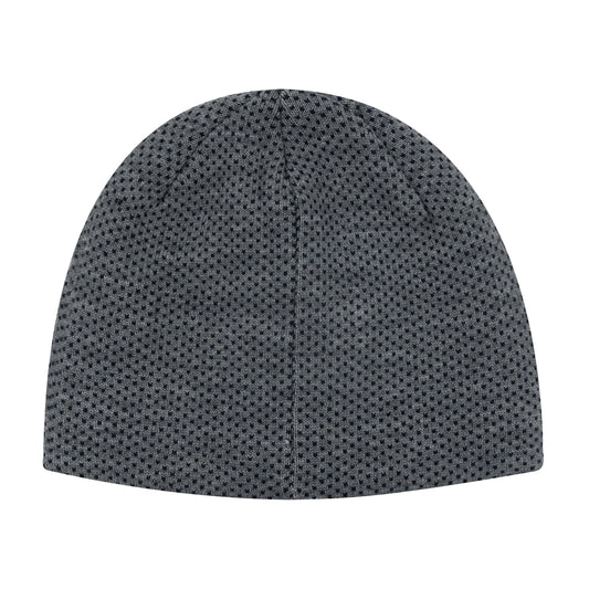 NLU X FJ Knit Beanie Hat | Heather Grey