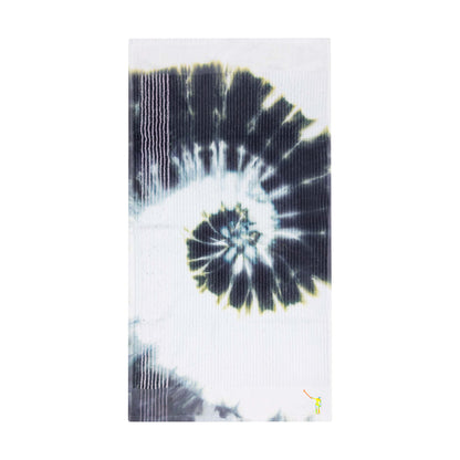 NLU Club Towel | Tie Dye with Neon Wayward Skeleton