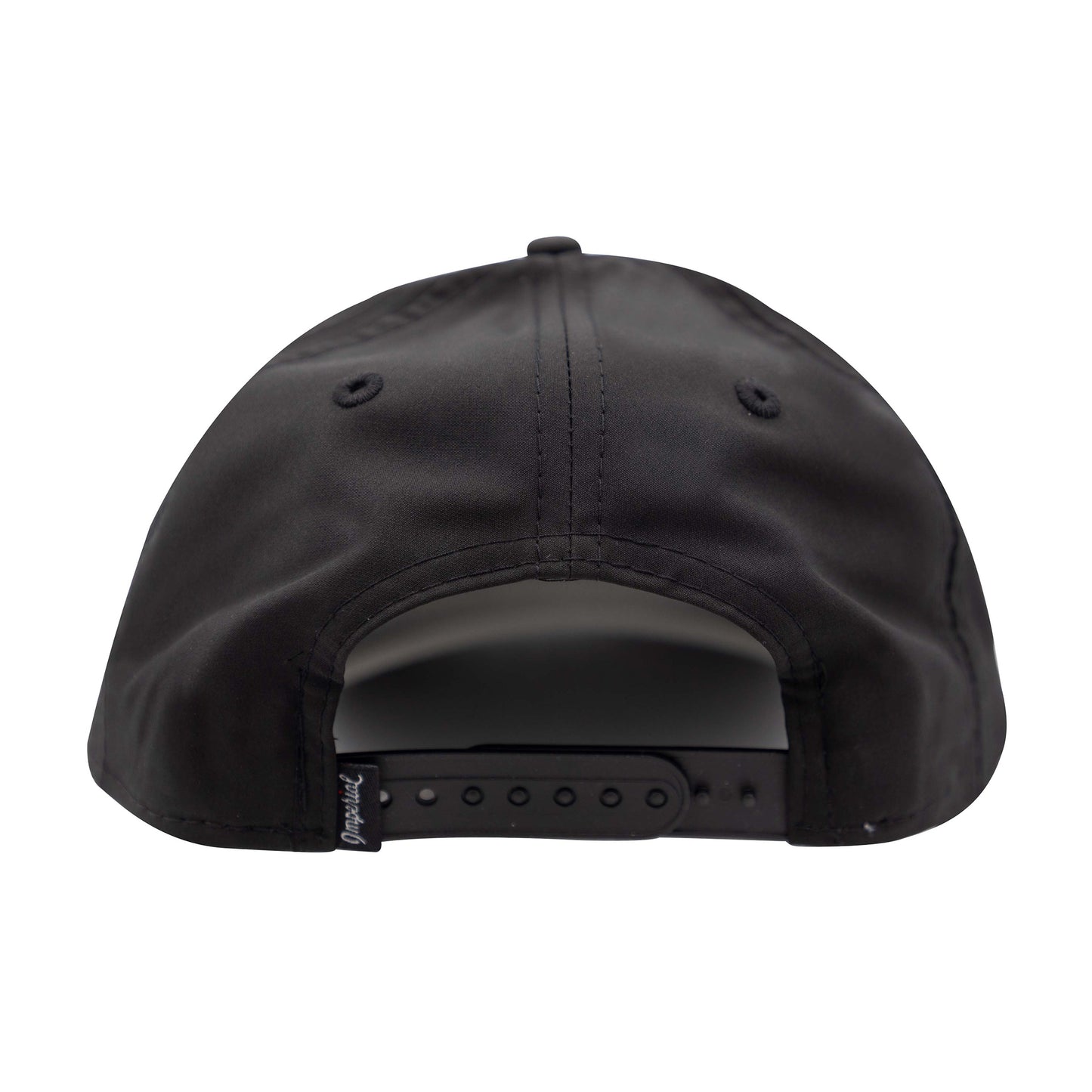 The No Laying Up Wayward Drive Rope Hat | Black with White Rope