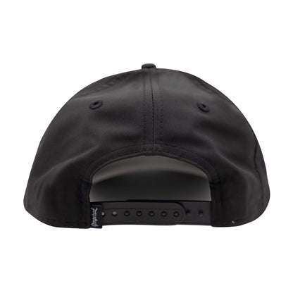 The No Laying Up Wayward Drive Rope Hat | Black with White Rope