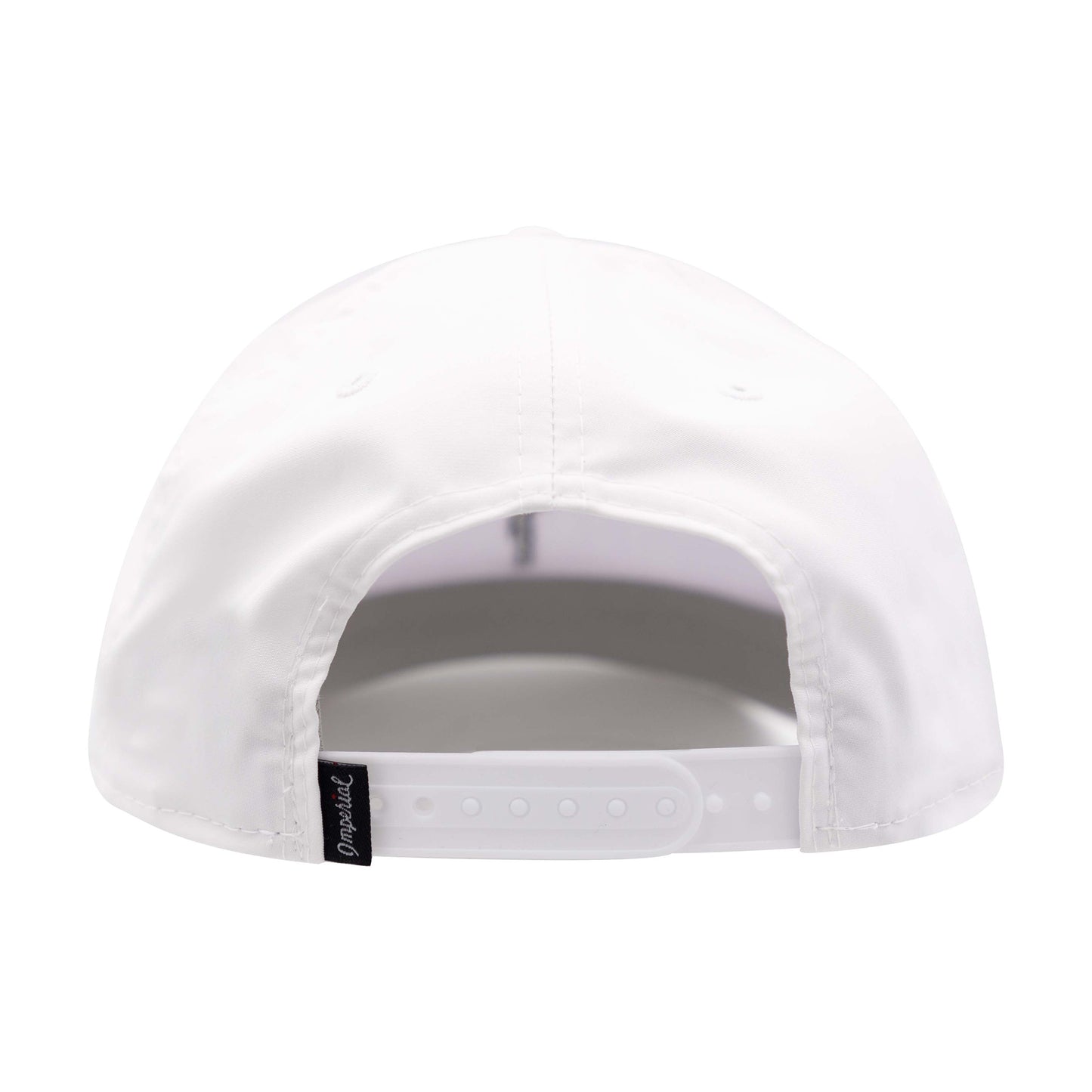 No Laying Up Wayward Rope Hat | White with Navy/Red Rope